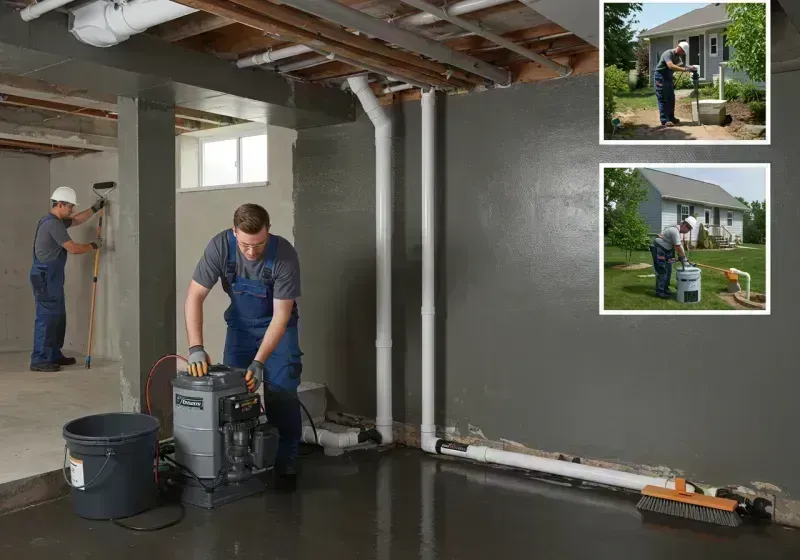 Basement Waterproofing and Flood Prevention process in Belle, WV